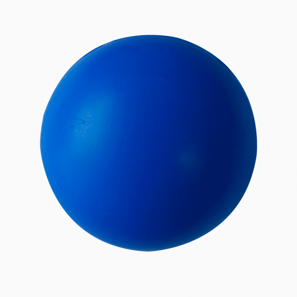 Pelota antiestrés azul